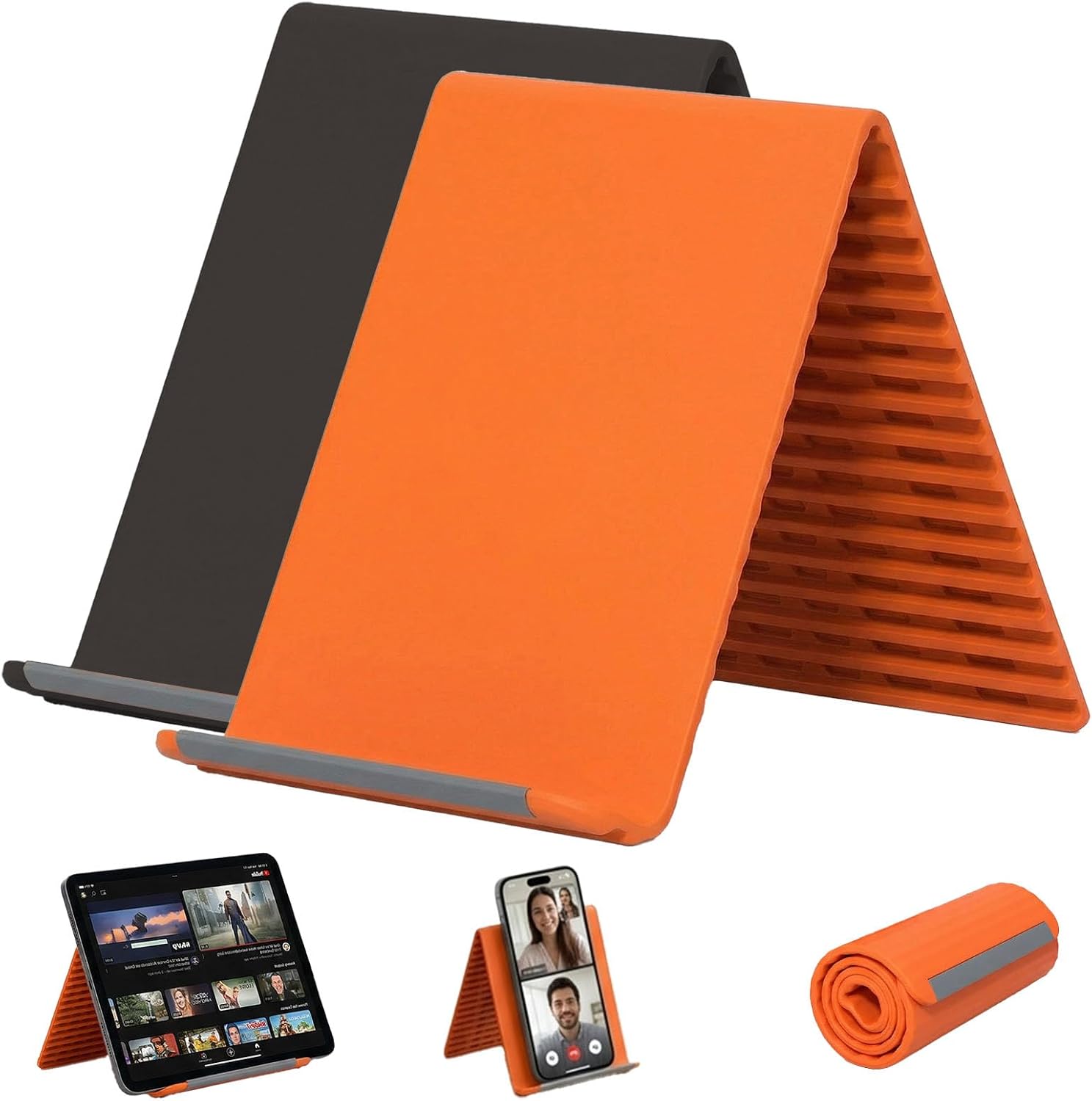 Useful Tablet Accessories - 휴대용 실리콘 휴대폰 홀더, 자유롭게 구부려