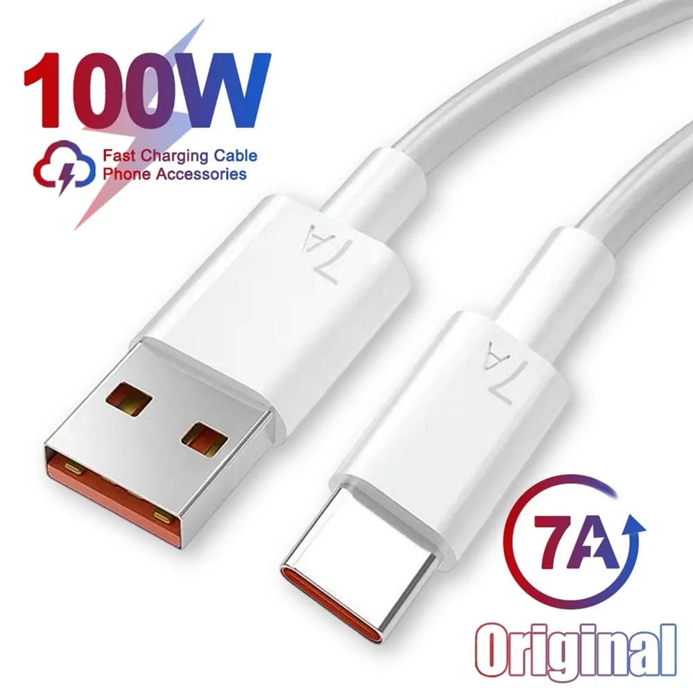 Huawei Mate 60 - 7A 100W 유형 C USB 케이블