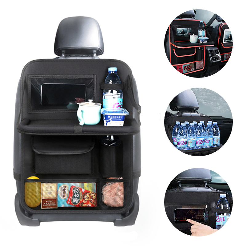Tablet And Accessories Bag - 트레이 태블릿 홀더가있는 접이식 자동차 좌석