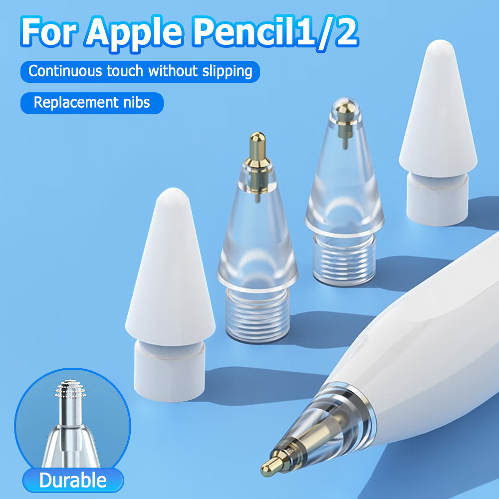 Pen Tablet Accessories - 애플 펜슬 2세대/1세대용 교체 펜촉, 아이패드