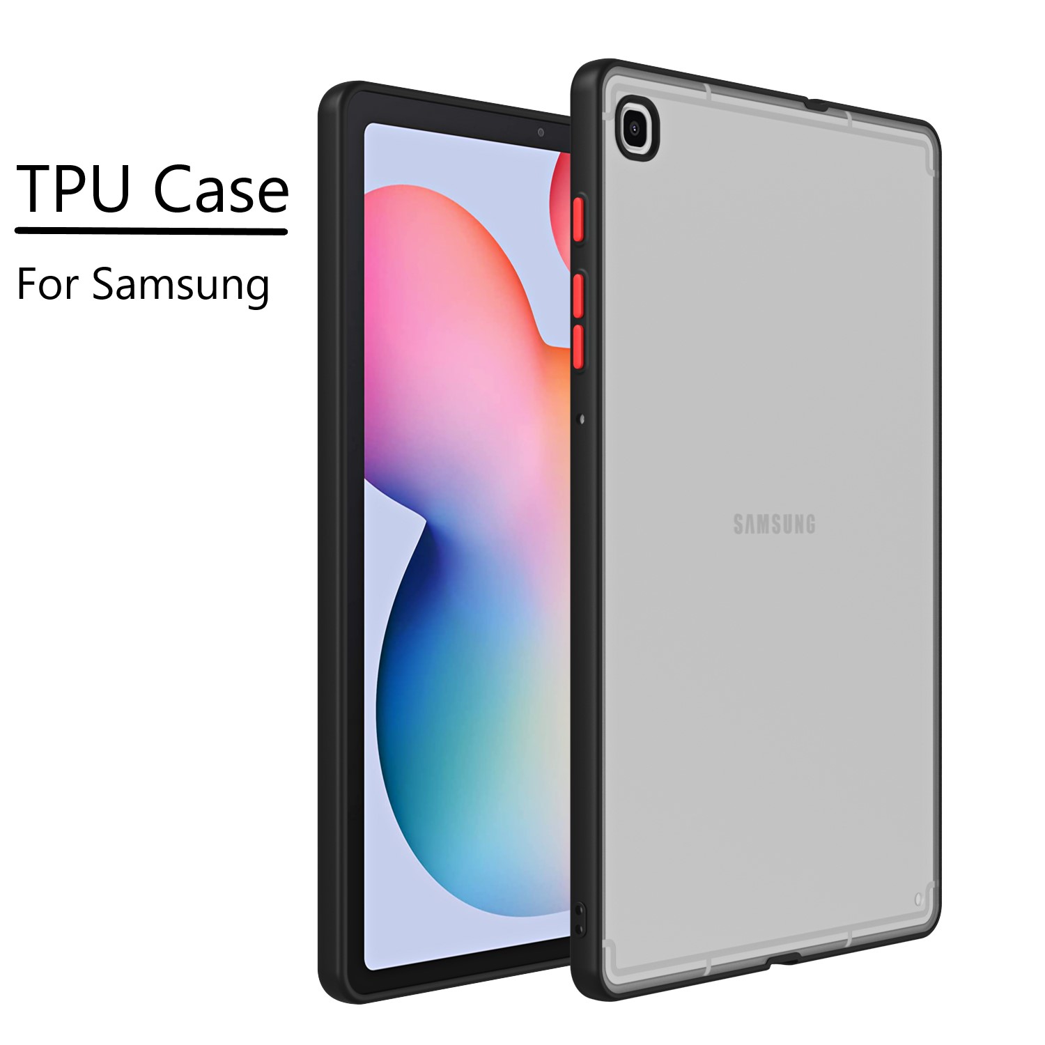 Cheap Tablet Accessories - TPU 소프트 백 케이스 삼성 갤럭시