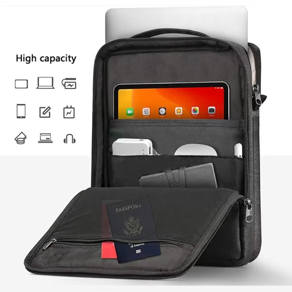 새로운 13.3-15.4 인치 노트북 숄더 백 방수 대 - Tablet And Accessories Bag 리뷰 및 가격