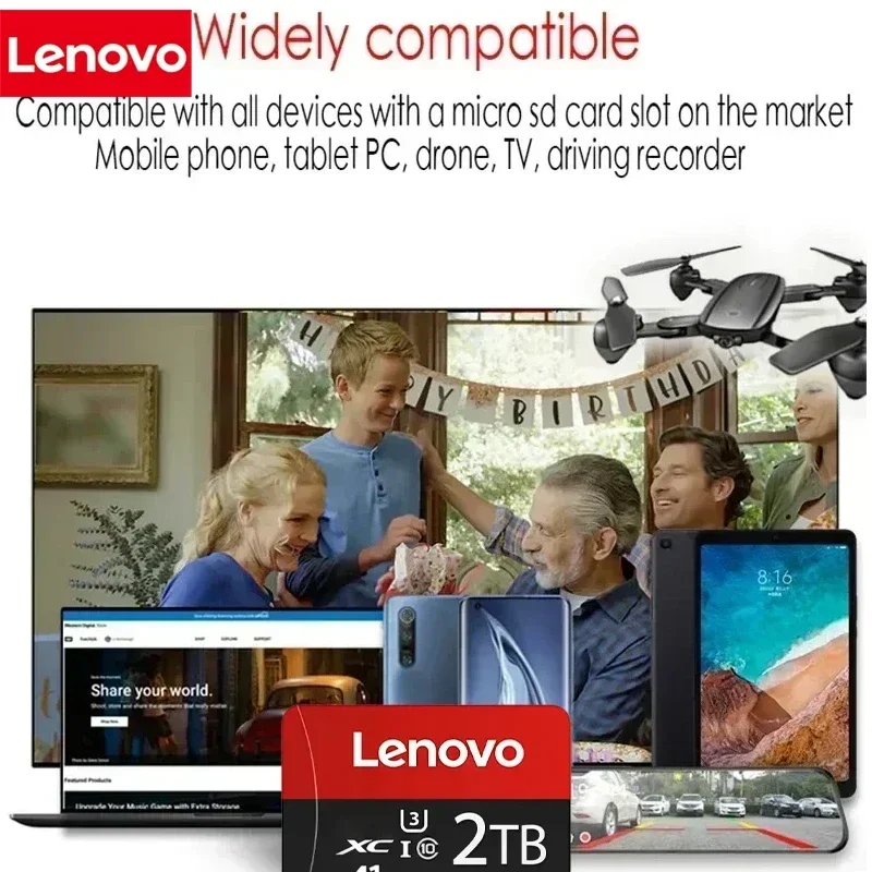 레노버 2TB 고속 V30 A2 4K SD 카드 512 - Microsd Card Tablet 리뷰 및 가격