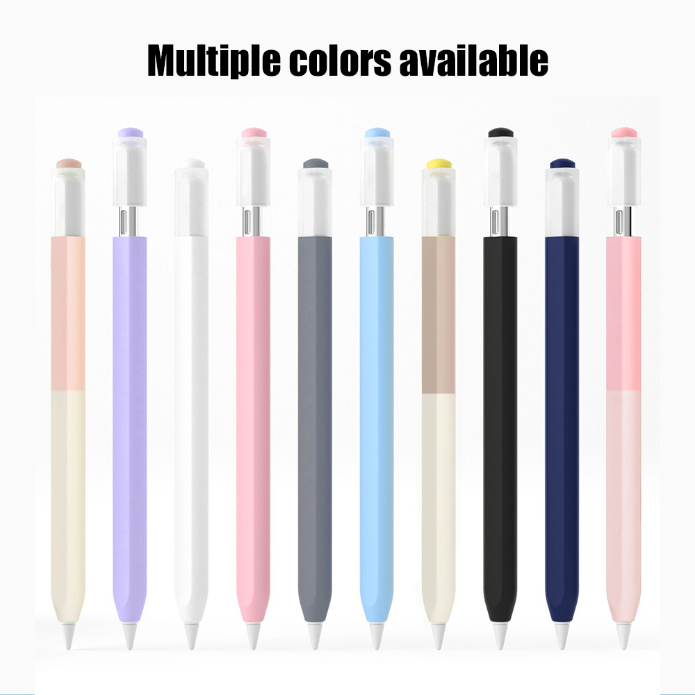 애플 펜슬 3용 컬러 스플라이싱 실리콘 펜 케이스 US - Pen Tablet Accessories 리뷰 및 가격