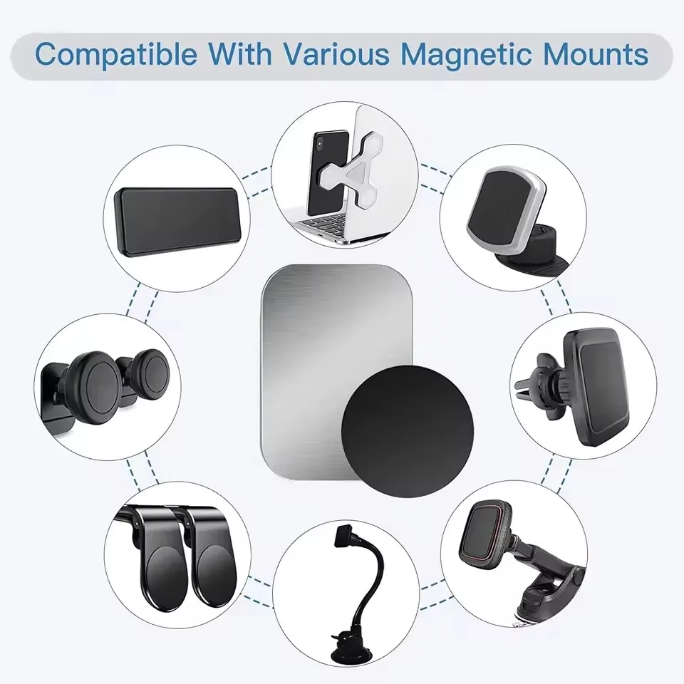 자석식 차량용 휴대폰 거치대용 금속판 디스크, 얇은 철 - Useful Tablet Accessories 리뷰 및 가격