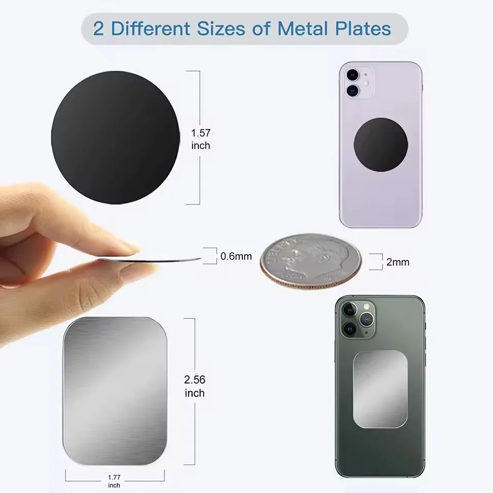 자석식 차량용 휴대폰 거치대용 금속판 디스크, 얇은 철 - Useful Tablet Accessories 리뷰 및 가격