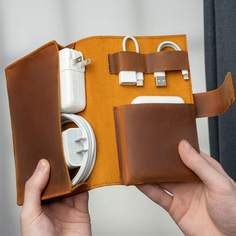 맞춤형 개인화 휴대폰 태블릿 데이터 케이블 보관 가방  - Tablet And Accessories Bag 리뷰 및 가격