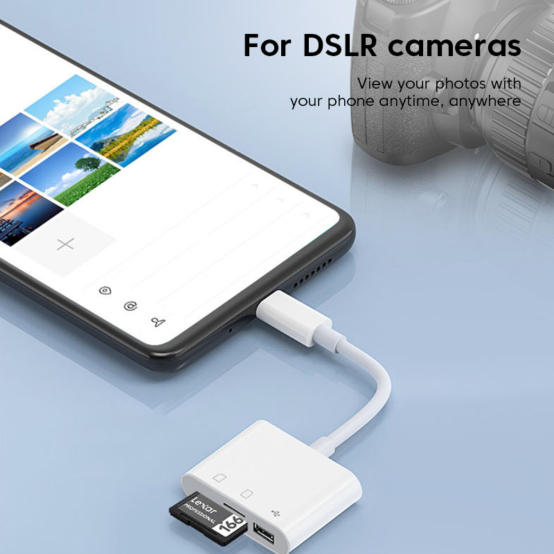 3-in-1 유형 C 카드 판독기 마이크로 SD TF  - Microsd Card Tablet 리뷰 및 가격