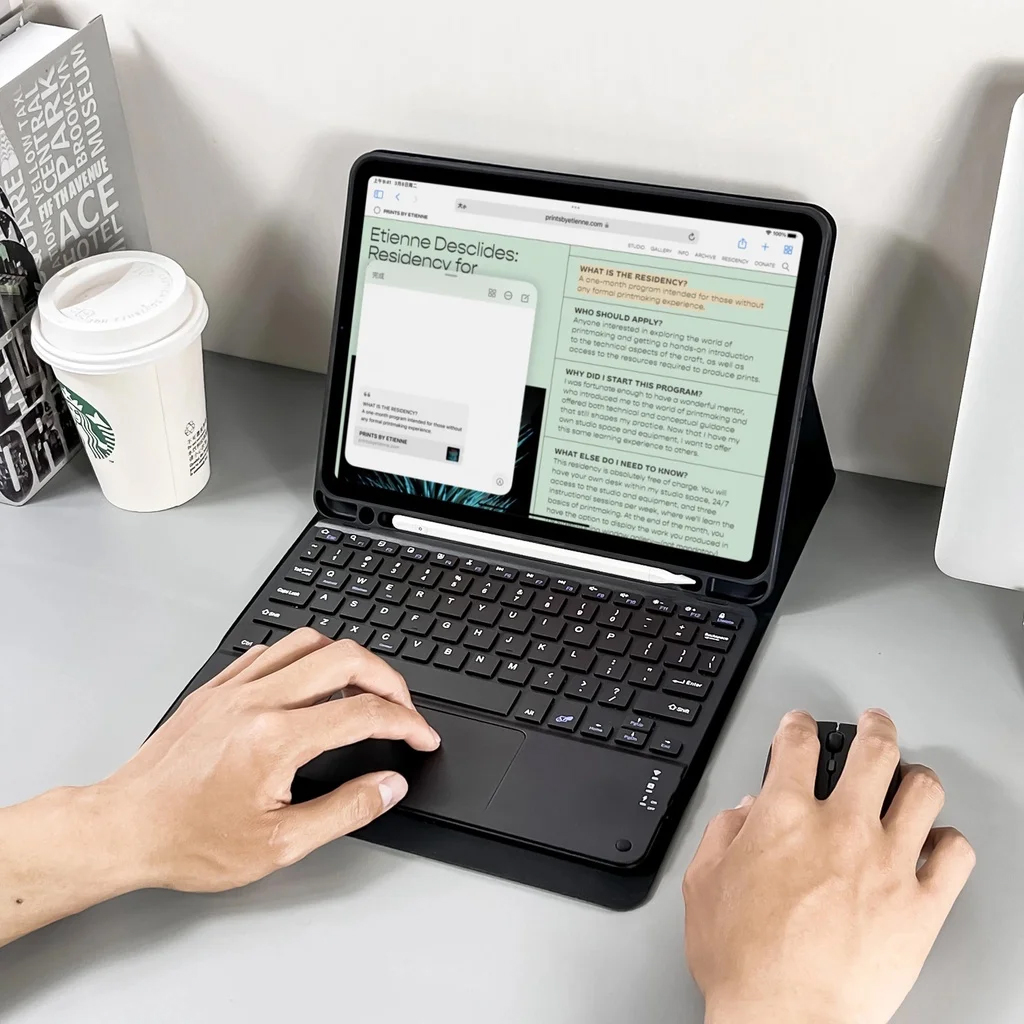 삼성 갤럭시 탭 A9 플러스용 키보드 케이스, 태블릿  - Cheap Tablet Accessories 리뷰 및 가격