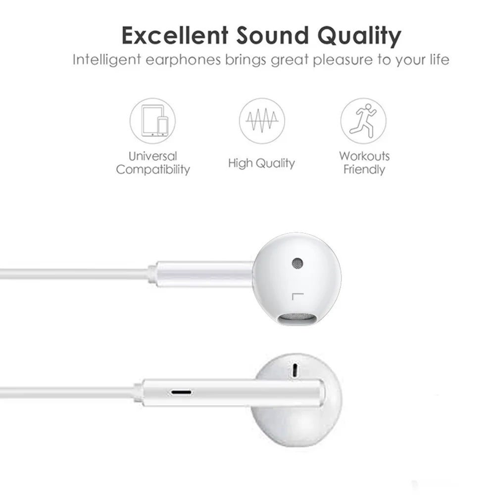 새로운 2023 USB 타입 C 헤드폰 애플 아이폰 1 - Wired Earphone Lightning 리뷰 및 가격