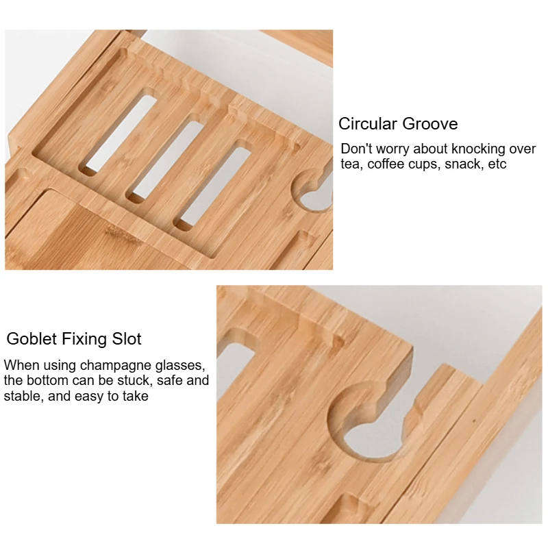 확장형 나무 욕조 트레이 가정용 수납 액세서리 비누 받 - Useful Tablet Accessories 리뷰 및 가격