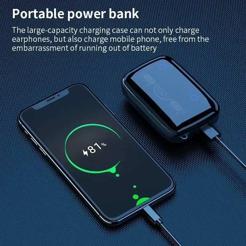 TWS 블루투스 헤드폰 5.3 9D 고음질 무선 헤드폰 - Wired Earphone Lightning 리뷰 및 가격