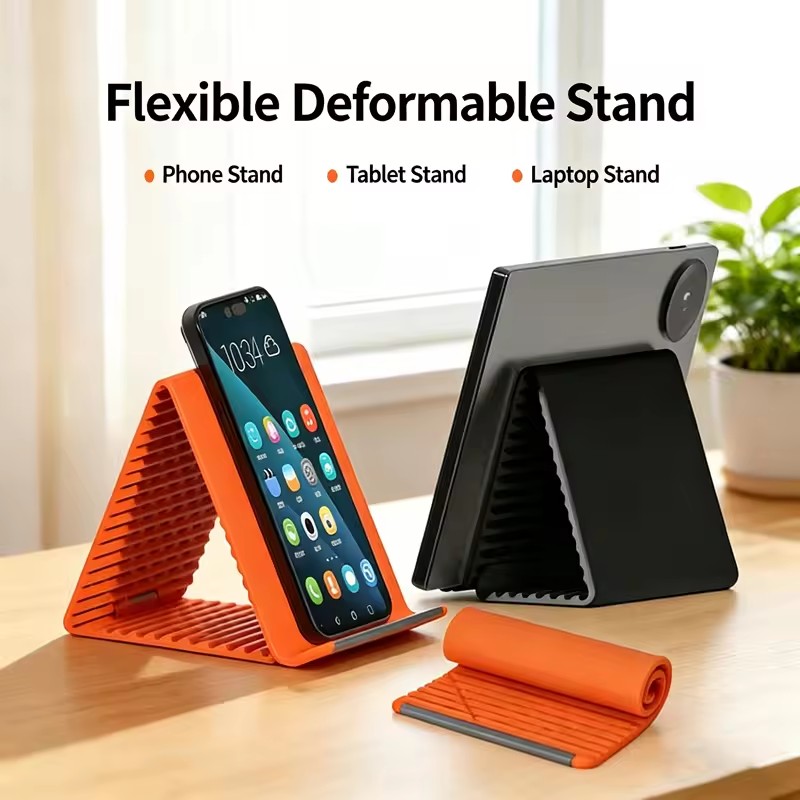 휴대용 실리콘 휴대폰 홀더, 자유롭게 구부려 어떤 모양 - Useful Tablet Accessories 리뷰 및 가격