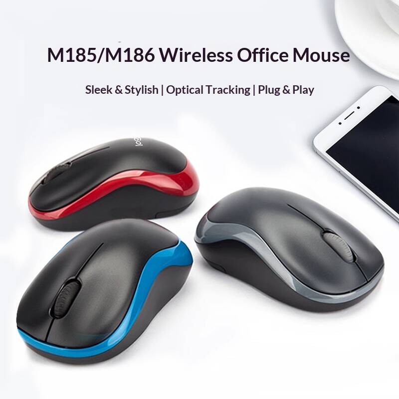 태블릿 노트북용 로지텍 M185 마우스 1000 DPI - Logitech Tablet Accessories 리뷰 및 가격