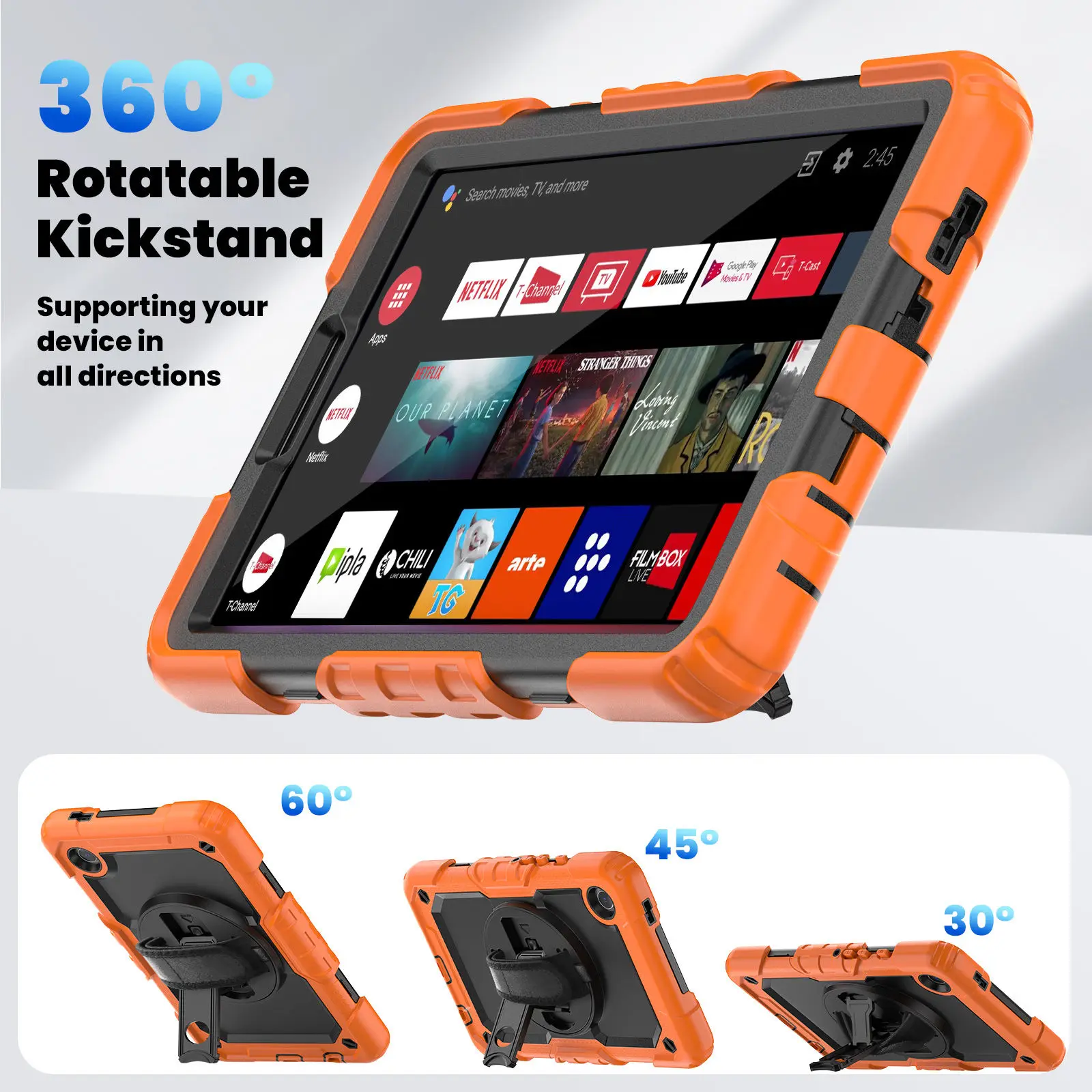 삼성 갤럭시 탭 A9/A9 플러스용 군용 등급 충격 방 - Tablet A9 Accessories 리뷰 및 가격