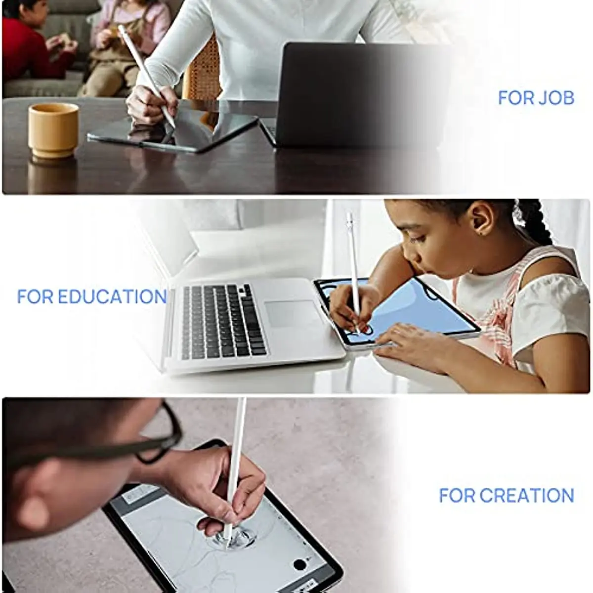 애플 펜슬 호환 스타일러스 펜, 아이패드 2-11세대, - Tablet Accessories Kids 리뷰 및 가격