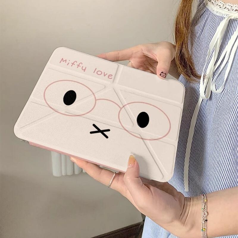 귀여운 애니메이션 프린트가 있는 만화 미피 아이패드 태 - Pen Tablet Accessories 리뷰 및 가격