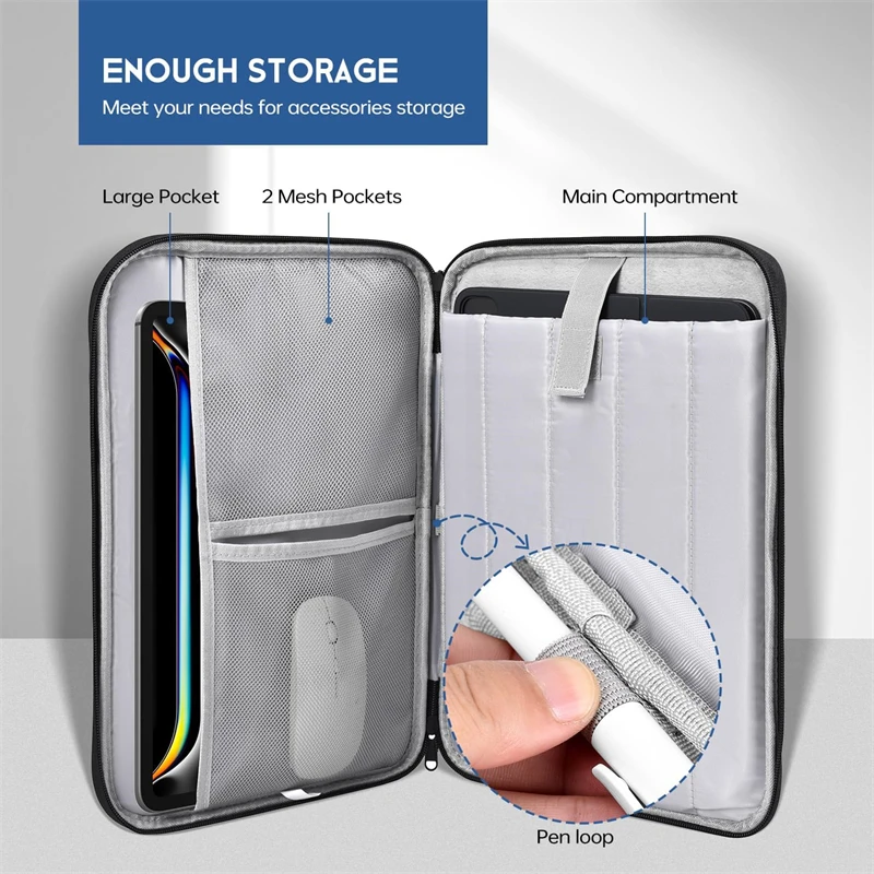 IPad Pro 13 12.9 Air 11 10.9 M - Tablet And Accessories Bag 리뷰 및 가격